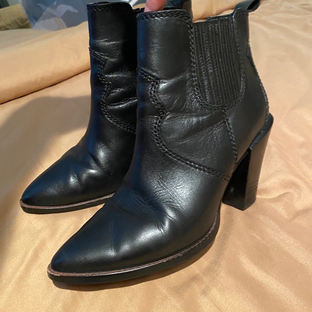COACH Western booties SZ 10 - Picture 2 of 4
